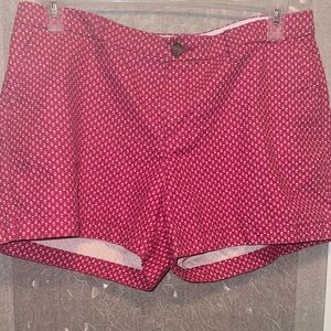 Old Navy High Waist Pink Shorts with Geometric floral Pattern